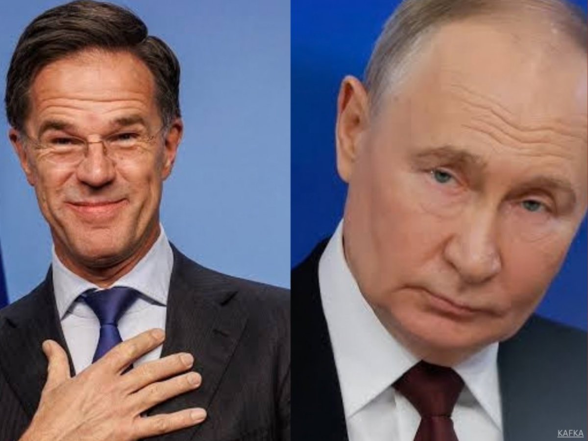 KAFKA_Dev's tweet photo. De premier van Litouwen zette Rutte voor schut: er is GEEN BEWIJS voor Russische dreiging! 
NAVO baas Rutte LIEGT! 
Rusland is niet onze vijand, de NAVO wel! 

Eens? https://t.co/9ZtibrAPBL