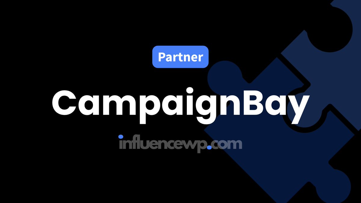 GoInfluenceWP's tweet photo. NEW Partnership 🙌

CampaignBay is a powerful solution that adds promotion opportunities to WooCommerce in one lightweight plugin. 

Get 35% off on top of the vendor's current discount.

Exclusive Deal. No Affiliate Links.
https://t.co/ilmCTER2et https://t.co/b5AFV0RyUs