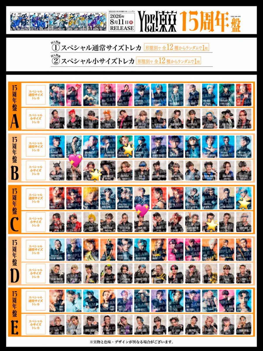 com_szuna's tweet photo. EBiDAN エビダン Yes!東京トレカ Y東
トレカ交換 ミニトレカ 交換

【譲】 画像🌟田中雅 千田 田中洸 武藤
【求】佐野 曽野💖

郵送でのお取引📮

お心当たりのある方は連絡お願いいたします。
#EBiDAN交換 #MILK交換 https://t.co/8ZotJKvDCy