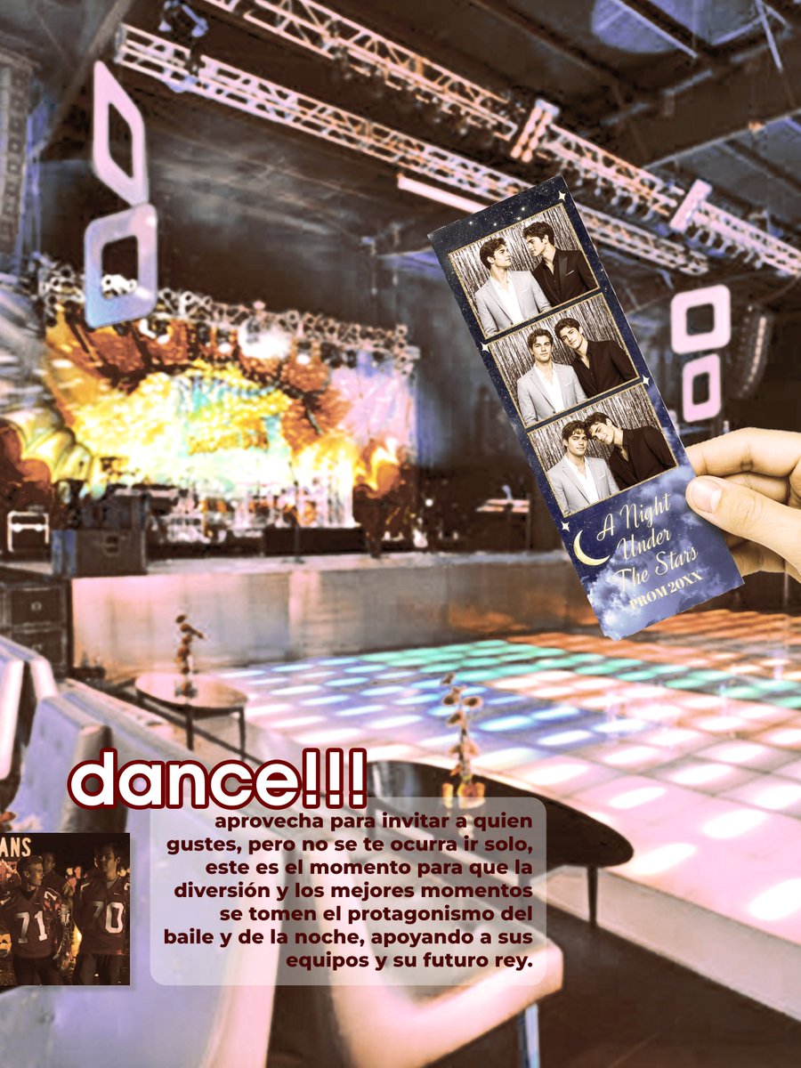 gleesecondgen's tweet photo. ANUNCIO · LLEGÓ EL OTOÑO

McKinley, Dalton y Carmel se juntan para el homecoming. No es visita: hay corte, corona y elección del rey. El equipo juega con banda y animadoras en las gradas.

Para el baile de homecoming: Inviten a quien quieran. No vayan solos. https://t.co/GGlgd6vKXI