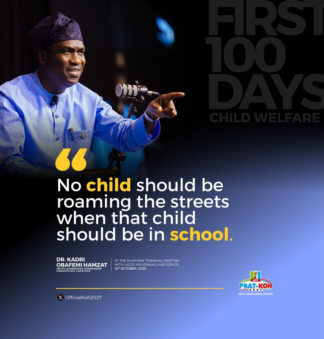_ForwardLagos's tweet photo. @drobafemihamzat, the Lagos APC Governorship Candidate, shared his vision and commitments to the good people of Lagos at the Lagos Gubernatorial Candidates’ Town Hall Meeting hosted by The Platform.
Lagos is indeed on the right path with the #KOHDSJ2027 ticket.
#ForwardLagos https://t.co/QtjTuISI0p