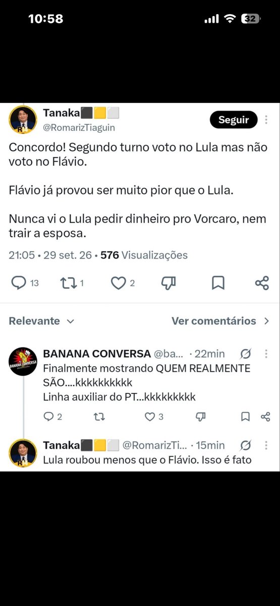 CorujaoP's tweet photo. @_yoh13 Fica em casa, menos um voto para Lula https://t.co/bZV3puC4TD