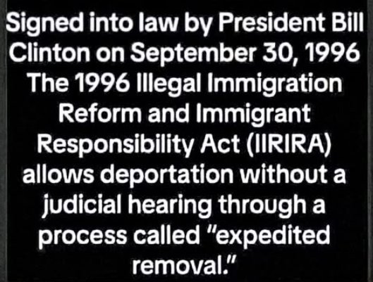 The_Real_Salty_'s tweet photo. Hey liberals...

What's going on right now was signed into law by YOUR GOLDEN BOY!!

So spare us your BS Fake Outrage!! https://t.co/0n13DzE0wi