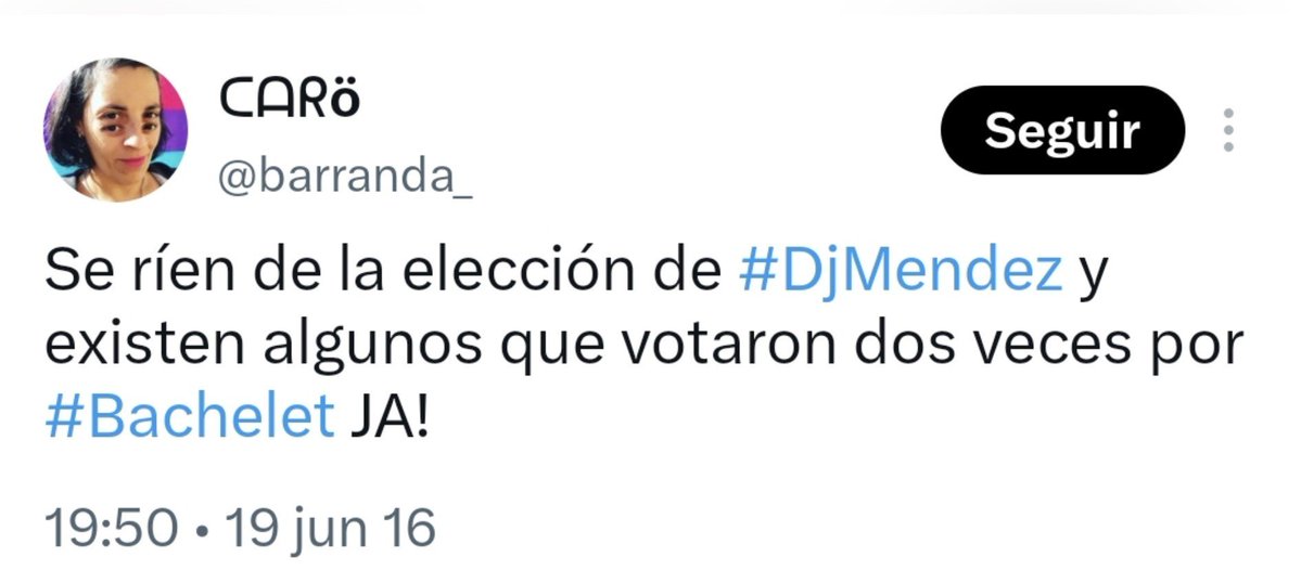 AmarilloCritico's tweet photo. Nunca le preguntes a un progre qué opinaba de Bachelet antes de 2022. https://t.co/sbhGElovrf