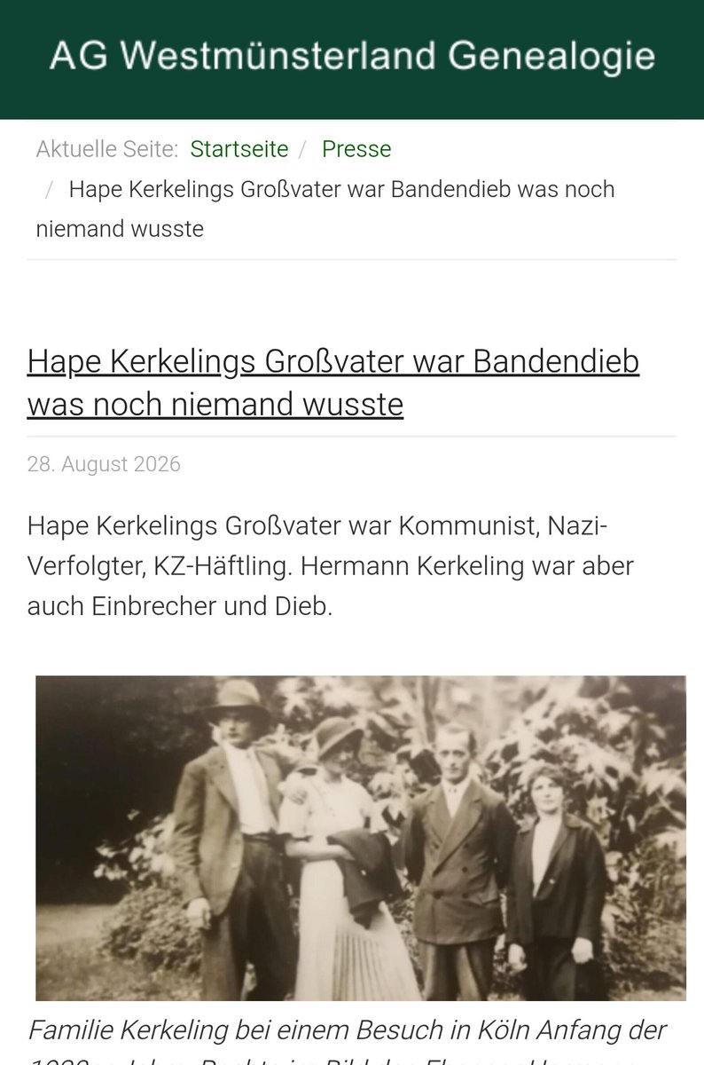 Clausi1977's tweet photo. https://t.co/t34r06Ntaf

Der Apfel fällt nicht weit vom Stamm https://t.co/CK6q2Njwla