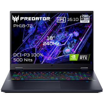 ArkTech_News's tweet photo. Acer Predator Helios Neo 18 AI PHN18-72-99MT 18" LCD 240 Hz Intel® Core™ Ultra 9 32 Go RAM 1 To SSD Nvidia GeForce RTX 5070 Noir
à 2199€ au lieu de 2719€+10% offerts sur la cagnotte Fnac+ avec le code PC10
https://t.co/3ahLNNfCP2
#PC #Laptop #Code_promo #Promo #adhérents #BonsPlans