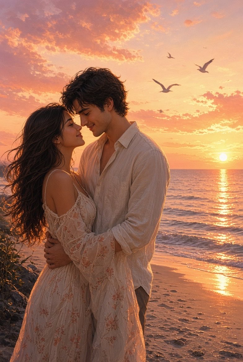 Amzinggrace31's tweet photo. ￼True Love Story
👇👇👇👇👇👇👇

In a small coastal town where the sea met the sky in endless blue, Elena found a weathered notebook washed up on the shore. Inside were sketches of the same horizon she loved, signed only with the initial “L.”
Curious, she returned every evening at sunset, leaving a small seashell beside the notebook. One day a note appeared in reply:
“The sea keeps what the heart cannot say. Meet me here when the sky turns gold.”
That evening Luca was waiting, sketchbook in hand. He had been drawing the same view for years, never knowing someone else saw the same beauty. They sat side by side as the sun melted into the water, speaking little, understanding everything.
From that night on, the beach belonged to them alone two quiet hearts that had finally found the same page.