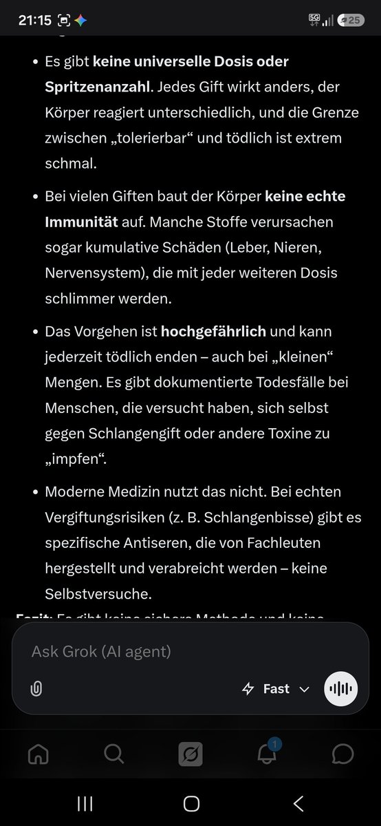 UlaKitchener's tweet photo. Grok darf es nicht sagen....nur Ärztinnen und Ärzte wisesn das. https://t.co/S24vDxjj0g