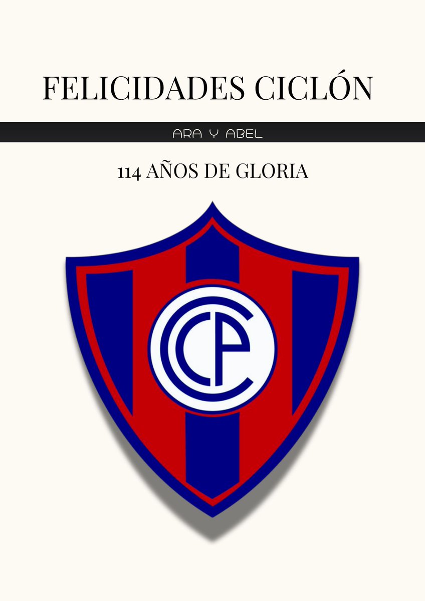 Arx_Abel's tweet photo. ¡Hoy es el aniversario de @CCP1912oficial!
114 años de historia y gloria. https://t.co/EdKy8dTG55