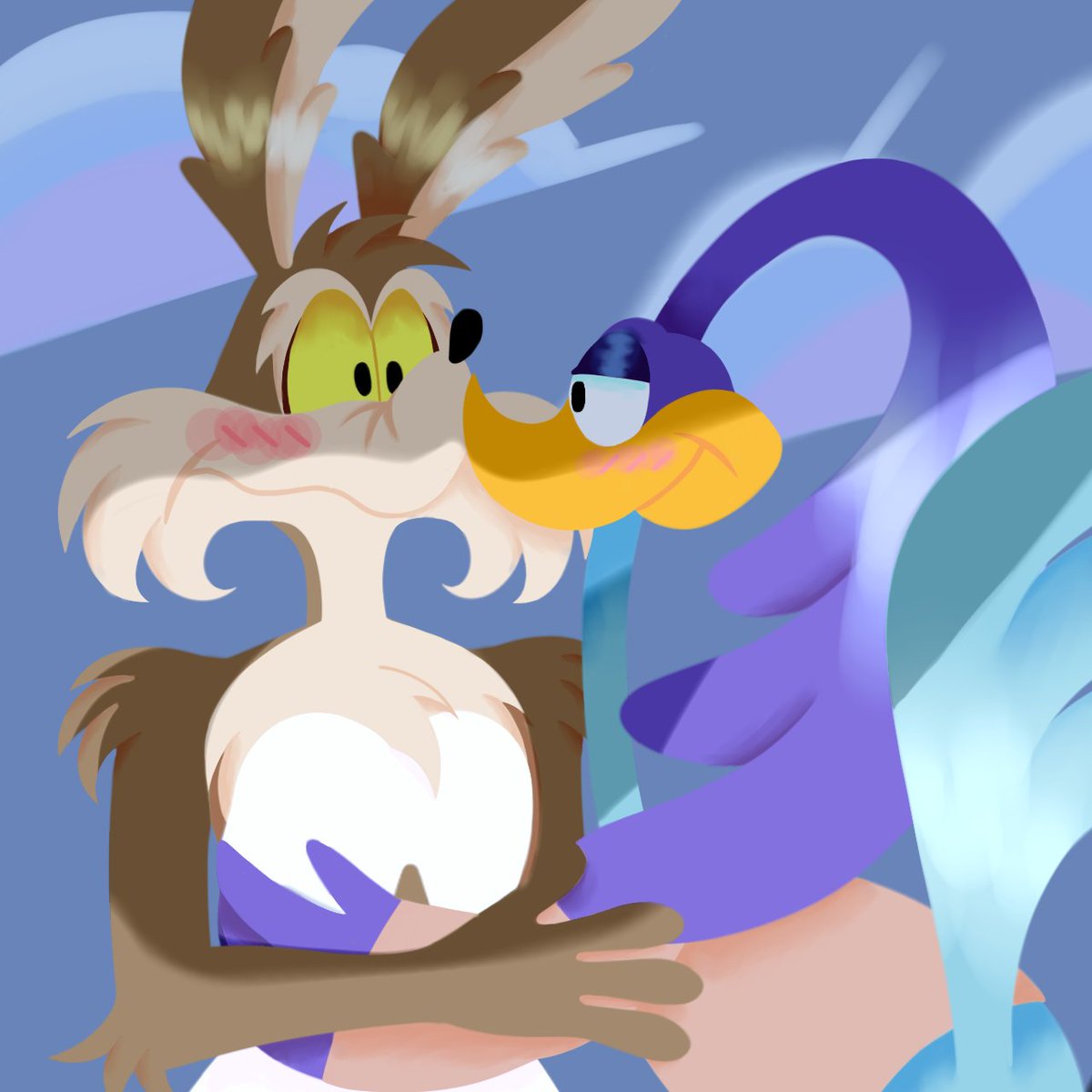 ge56816's tweet photo. I ship these little rascals-

#looneytunes #wileroad #wilerunner https://t.co/1vIN5z5OtW