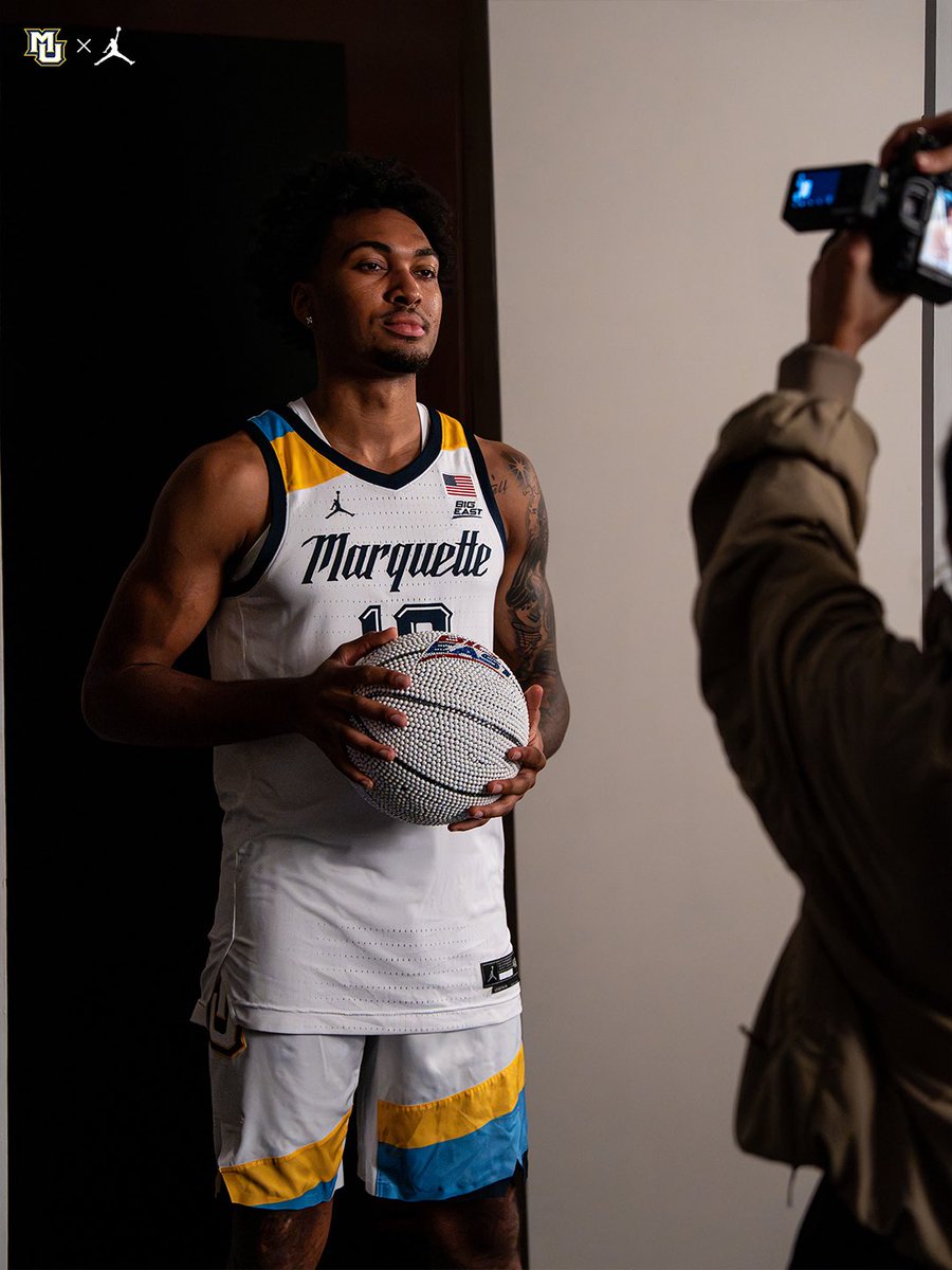 MarquetteMBB's tweet photo. Scenes from @bigeast media day📸

#MUBB | #WeAreMarquette https://t.co/teaoFm2qEX