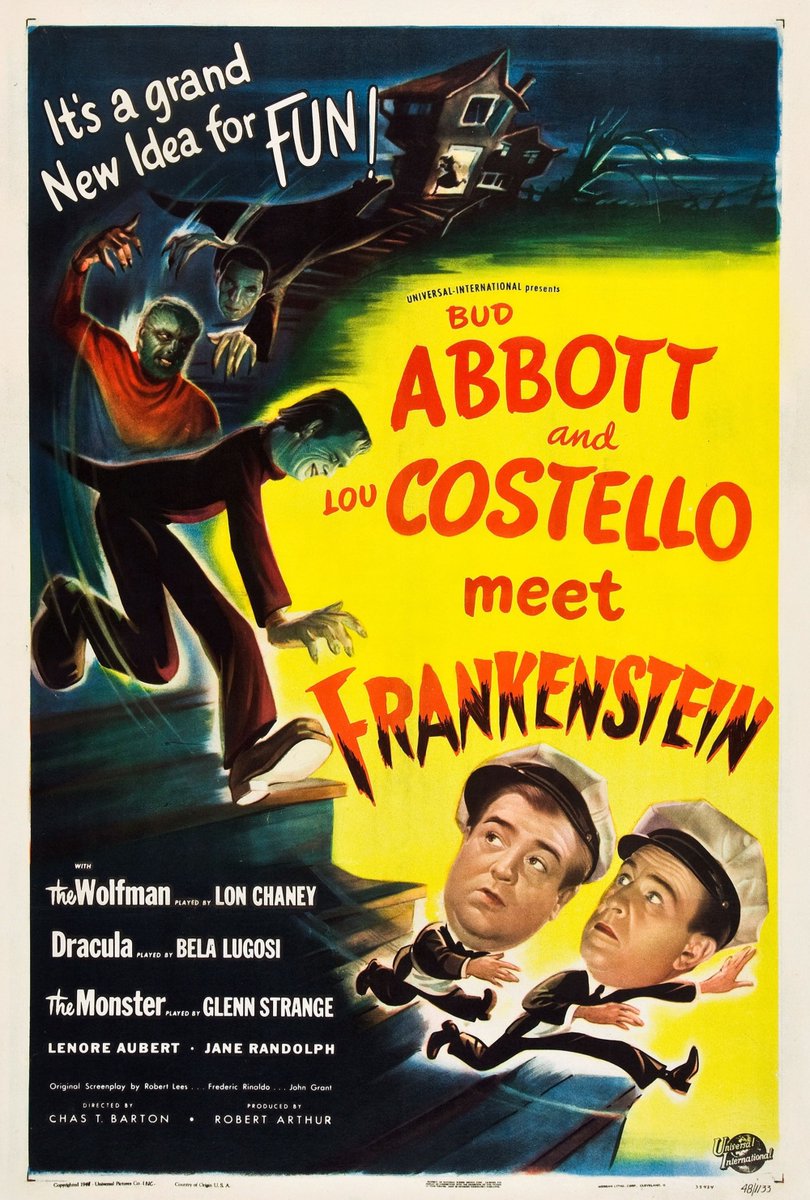 House_of_Champs's tweet photo. Every day of October we're doing a spooky movie or show again! Day 1 was our first Abbott and Costello film and WHY DID I WAIT SO LONG THIS WAS AMAZING!!! I'm a big Scooby Doo fan and this must've been huge inspiration for that style of humor! https://t.co/h2Fg97za4r