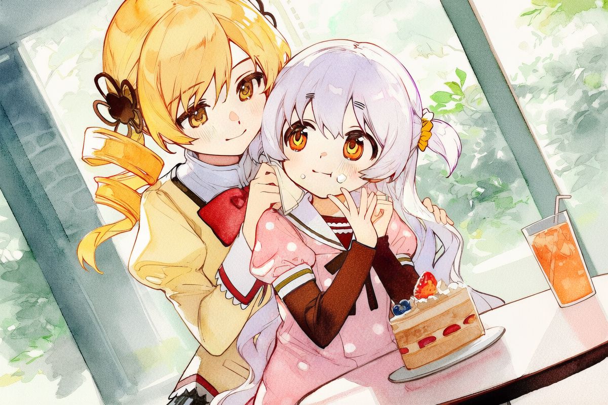 DriedSardines17's tweet photo. ほっぺふきふき
#まどマギ https://t.co/82w5QDHTLT