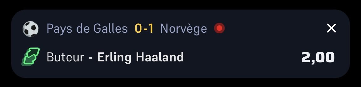 ElMagico290's tweet photo. Haaland a 2 en live https://t.co/MoyWHAeCgX