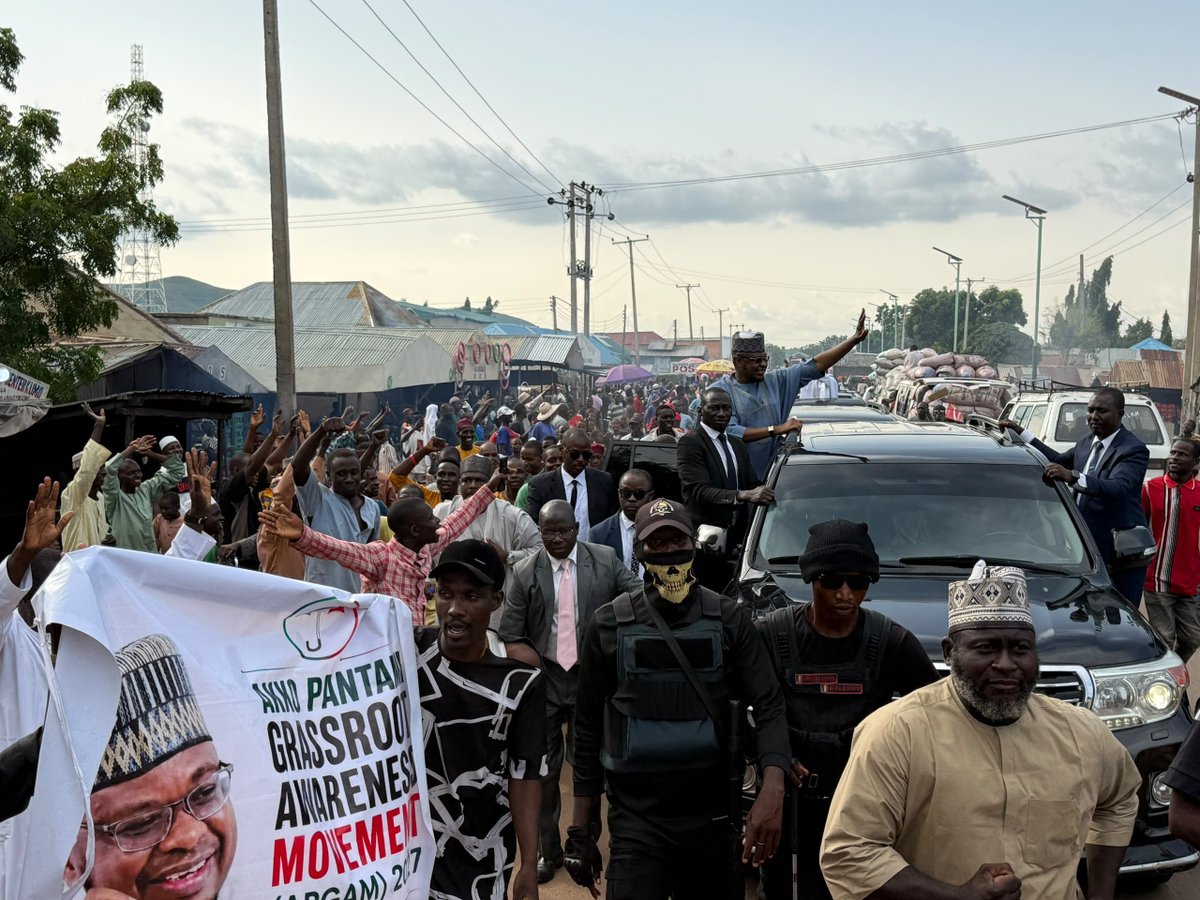 AbbaSaniPantami's tweet photo. We are now receiving reports that some thugs have allegedly been mobilized at Mile Three to attack the convoy of Professor Isa Ali Pantami as it returns tonight from condolence visits in Kaltungo, Billiri, and Shongom.

We wish to make our position clear to all stakeholders: we strongly appeal for peace, law, and order to prevail. We urge everyone to refrain from any action that could provoke violence, create unnecessary tension, or threaten the peace and security of the people of Gombe State.

At this critical time, restraint, responsibility, and respect for the rule of law remain essential. We call on all relevant authorities and stakeholders to ensure the safety of everyone involved and to prevent any situation that could undermine peace and public order in the state.
