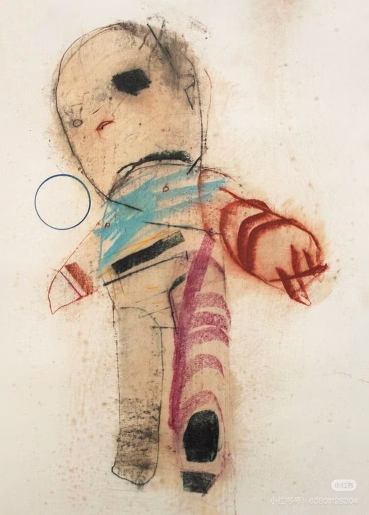 colinarmis's tweet photo. in this moment of my computer being broken, I'm looking a lot at the work of Italian artist Luca Lanzi, it's so spontaneous https://t.co/DJWJU12Fi7
