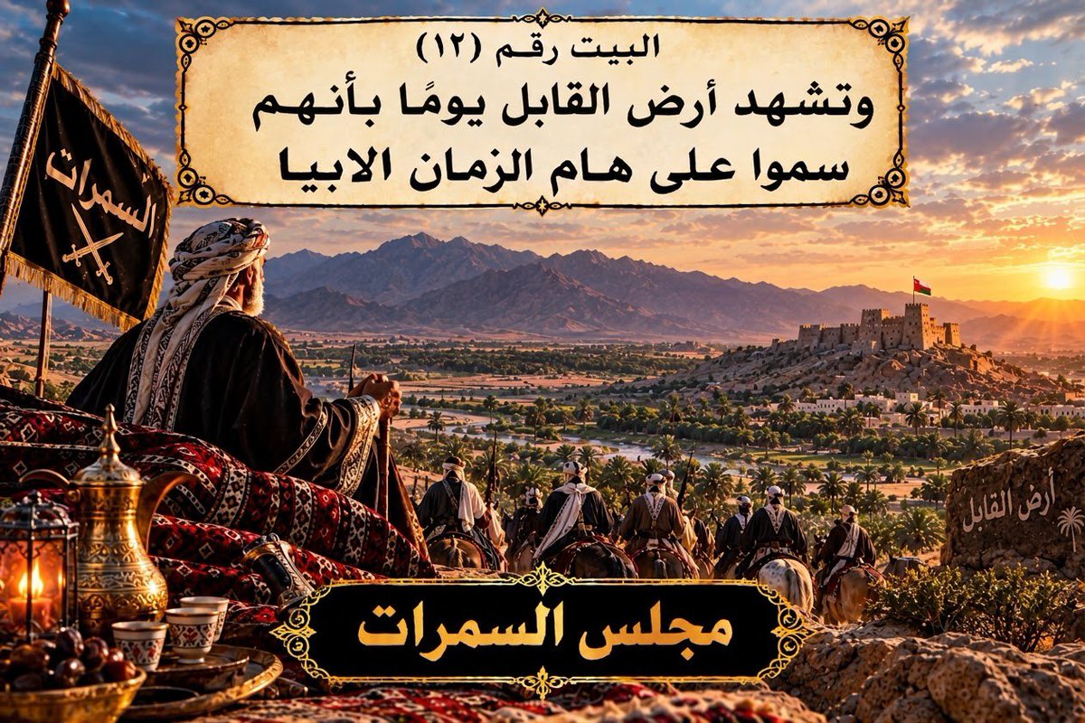 sumrialharthy's tweet photo. #قصيدة_آثارهم_شاهدة_لهم #آثارهم_شاهدة_لهم #قصيدة_السمرات #السمرات #بني_الحارث #السمرات_عمان #المضيرب #القابل #حصن_المضيرب #مقبرة_السمرات #تراث_عمان #تاريخ_عمان #المجد_والتراث #الشعر_العماني #مجلس_السمرات https://t.co/aswcjjPbXT