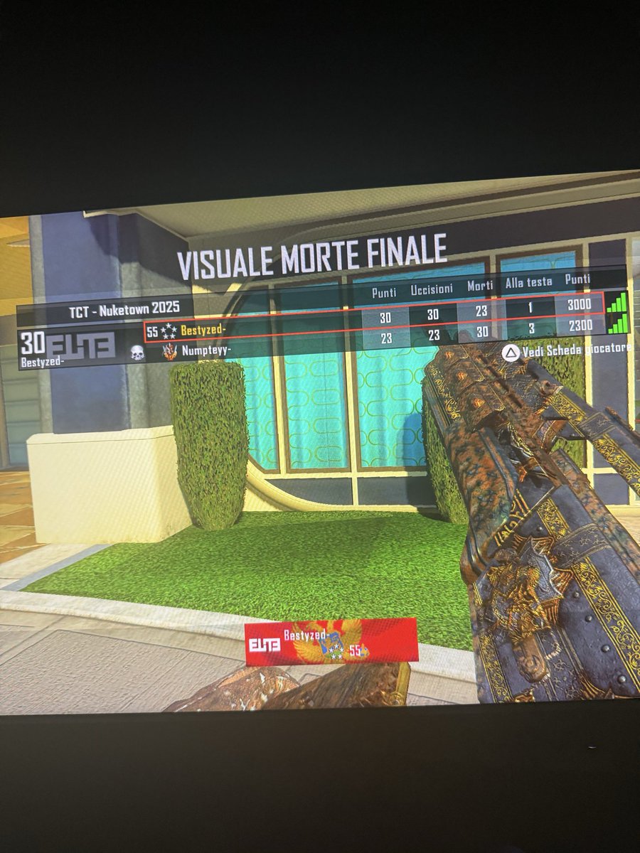 Bestyzed's tweet photo. The most cringe 1vs1 game I ve ever played in my life, this guy has been in his spawn for 31 minutes without moving WOW awful #bo2 #cod https://t.co/TuYb0VTHLd