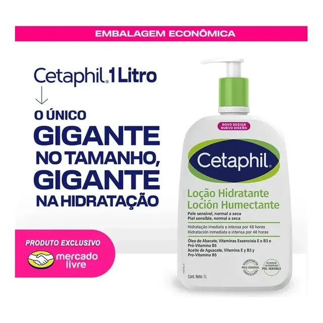 PromoLuvi's tweet photo. 🛍️ Cetaphil Loção Hidratante Corporal e Facial para Pele Sensível, Normal a Seca 1L - Hidratação 48h

~De R$ 205,90~
💥 *Por R$ 109,90*

🛒 Compre aqui 👉 https://t.co/yYmMik2pVr

⚠️ *Promoção sujeita à alteração de preço e estoque do site* https://t.co/ljASghxcBA