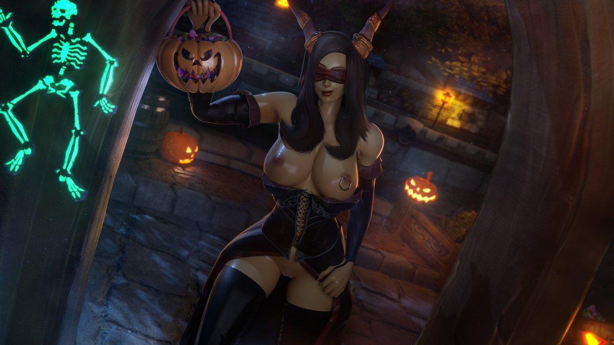 SShagow's tweet photo. Spooky month is starting :D https://t.co/nZlGtEM3MQ