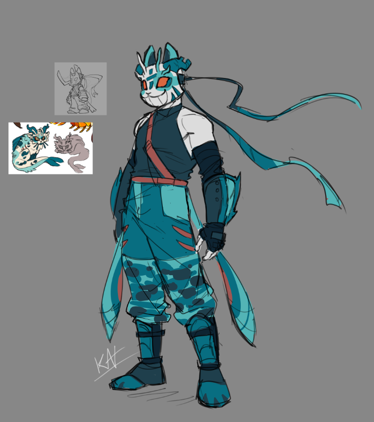 _KATastroph1c_'s tweet photo. headcanoned darkage sling design #phightingart https://t.co/wcG3ogYcWz