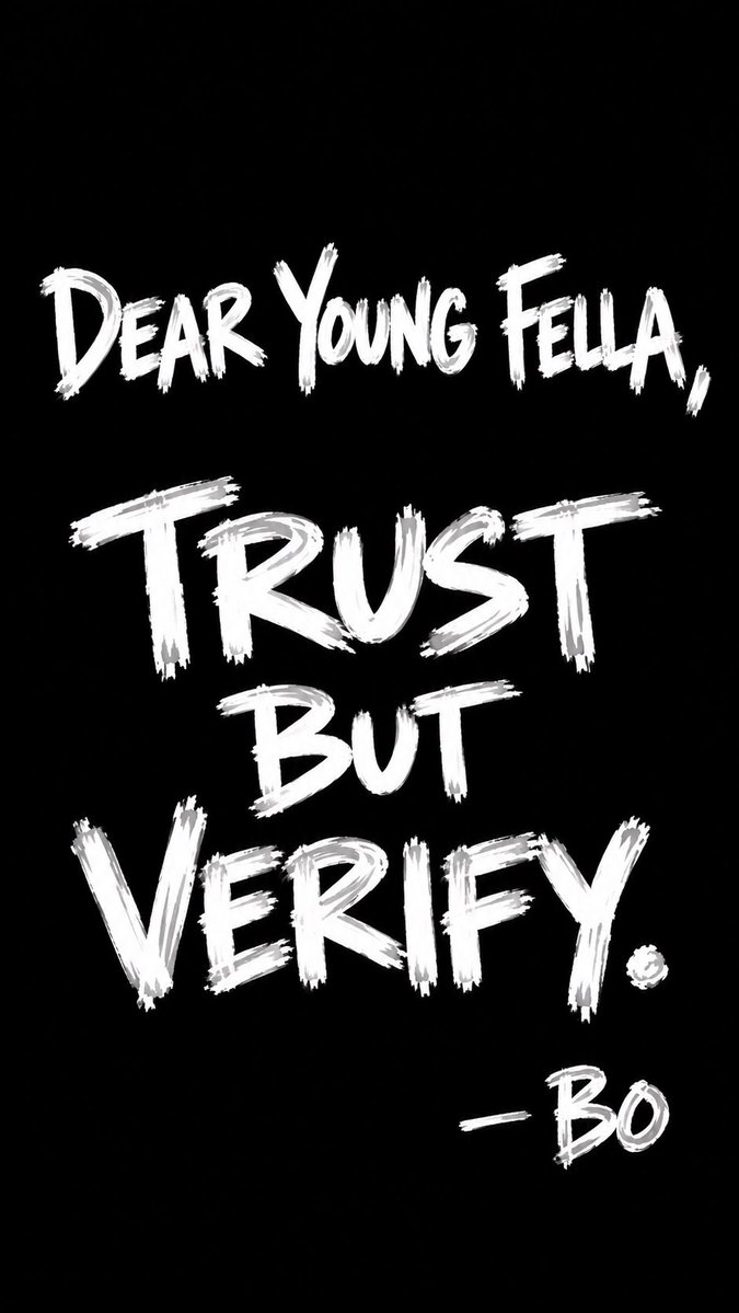 PRVTATHADVSRY's tweet photo. Dear Young Fella…

Trust is earned. But it should also be verified.

What has life taught you about trust?

Drop your biggest lesson below. 👇🏾

#OwnershipMindset #PAA #Trust #KeepMakingPlays #YouAreTheEnterprise https://t.co/LhnblH8Byj