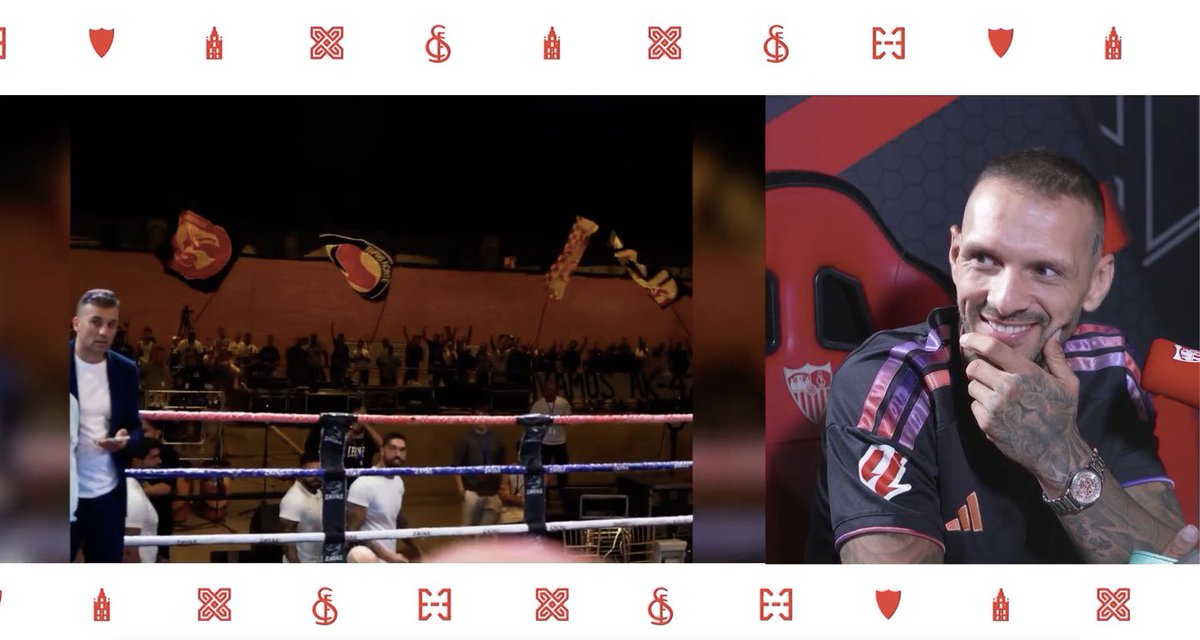 RarrochaR's tweet photo. 🔴⚪ ARTEMIO GARIBIAN: “LOS SEVILLISTAS NO PERDEMOS, GANAMOS FINALES”

🥊 “El cariño de la gente te da una fuerza increíble. Algo dentro de mí decía: ‘Esto se va a quedar aquí porque somos sevillistas’”.

❤️ Artemio  en #ElCubo.

📺 https://t.co/TEGtdiOEkY https://t.co/iHCdDIEoCe