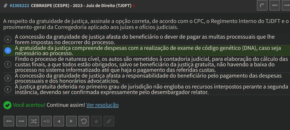 hackanconcurso's tweet photo. § 1º A gratuidade da justiça compreende:
(...)
V - as despesas com a realização de exame de código genético - DNA e de outros exames considerados essenciais; https://t.co/EFSWlAIjbL