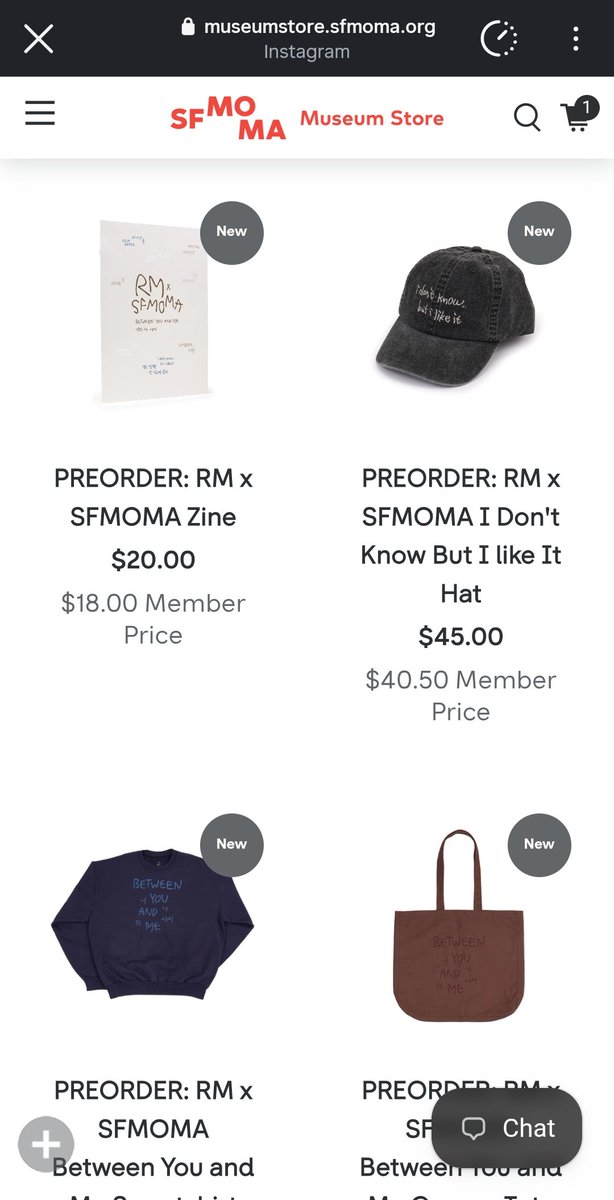 flowerworks__'s tweet photo. Une sélection de la merch RMxSFMOMA est en ligne. Allez y si vous avez acces à une adresse US 
Ils travaillent à mettre en place des livraisons internationales
https://t.co/qE0jAZDyJW https://t.co/WF4cHwQWP6