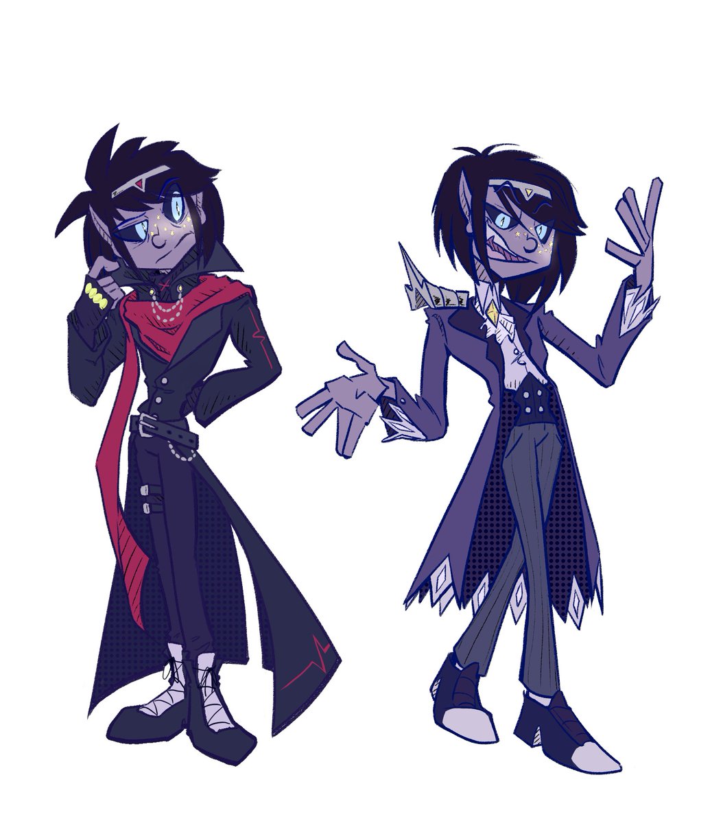 Chronic13lue's tweet photo. Twin Princes from our DnD campaign. #digitalart #characterdrawing https://t.co/qVhK62mHs2
