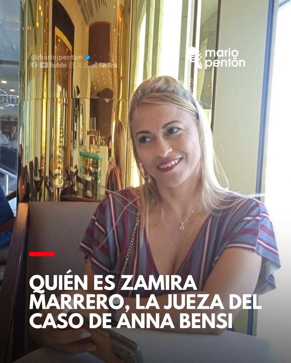MarioJPenton's tweet photo. ⚖️ La jueza Zamira Marrero Morgado, presidenta del Tribunal Municipal Popular de La Habana del Este, es quien preside el juicio contra Anna Bensi y su madre. Su nombre ya había sido vinculado anteriormente a procesos judiciales sensibles en Cuba, lo que ha generado atención sobre su papel en este caso.

📂 Marrero Morgado formó parte del tribunal que juzgó a 129 manifestantes del 11J en 2021, en un proceso donde se pidieron penas de hasta 30 años por sedición. Organizaciones independientes como Cubalex la han señalado entre los jueces que intervinieron en esos casos, lo que hoy aumenta el escrutinio sobre su actuación.

📚 También se ha destacado su perfil académico, ya que en 2025 presentó una tesis relacionada con los derechos de menores en conflicto con la ley. Activistas han subrayado la contradicción entre ese enfoque y su rol actual en un proceso contra una joven de 21 años.

🚨 El juicio contra Anna Bensi se desarrolla bajo vigilancia, denuncias de detenciones y restricciones a activistas y periodistas. La presencia de Marrero Morgado en el caso ha intensificado las críticas y cuestionamientos sobre la transparencia y garantías del proceso.

ADN CUBA