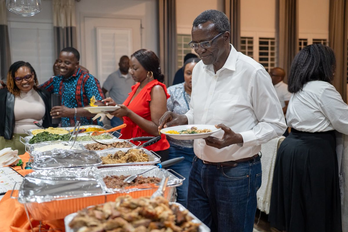 dkmaraga's tweet photo. A productive and engaging dinner with Kenyans in Houston, Texas graciously hosted by Mr. Jimmy Njoroge at his home. My sincere thanks to Jimmy for his hospitality.

The concerns raised mirror those I have heard throughout my Ukatiba Caravan: land disputes and delays in property court cases, unemployment, limited opportunities for Kenya's talent, access to quality healthcare, clean water and electricity, burdensome business registration procedures, refunds owed to Konza City investors, and above all, the fight against corruption.

On cooperation with the opposition, the message was clear: implement the manifesto and bring new people into government to rid our governance system of rot.

Kenyans deserve a government that is accountable, efficient and built on integrity. 

I am committed to setting up systems that work #UkatibaCaravan