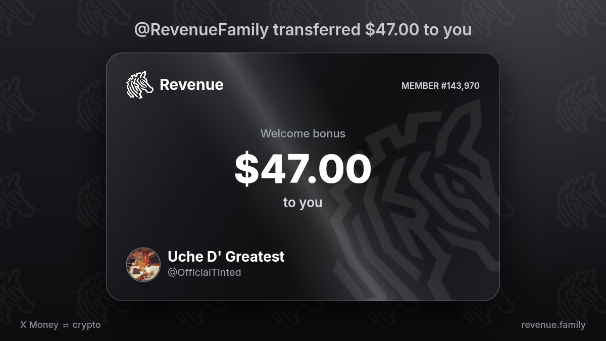 OfficialTinted's tweet photo. @RevenueFamily https://t.co/lgvxYdbUwl