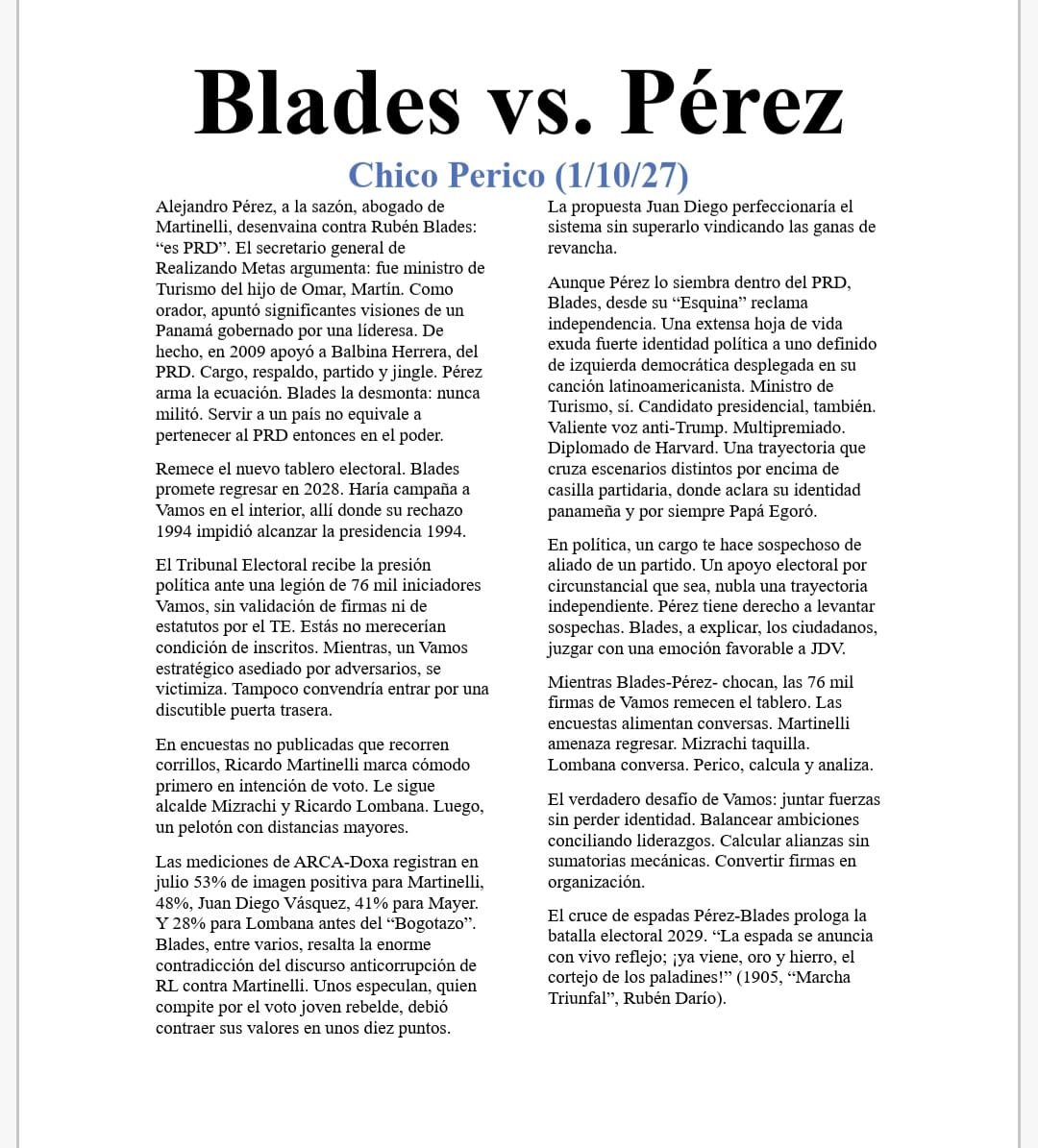 NeddyHerna71272's tweet photo. El pasado no se puede editar. Alejandro Pérez lo tiene clarísimo: si formaste parte del gobierno, respaldaste a candidatos y hasta le diste tu voz al PRD, no puedes aparecer ahora como alguien sin vínculos ni compromisos. La gente no olvida lo que ha visto. 🇵🇦 https://t.co/zsGC72kWWM