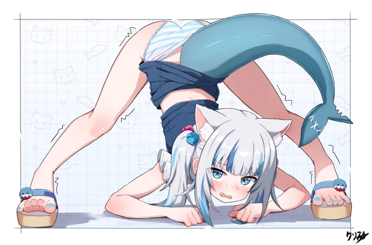 kurisubopppp's tweet photo. Gooba💙🦈(Commission) https://t.co/9slqSXNkmt