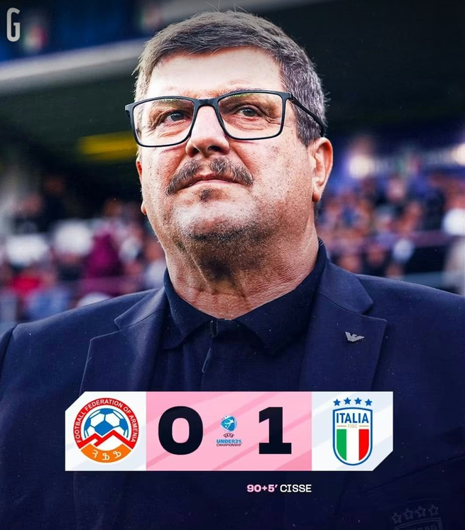 ComunqueMilan's tweet photo. Nella fretta, la @Gazzetta_it non è riuscita a trovare una foto di PIO che illustrasse la vittoria dell'Under 21. 🙃
#Cisse https://t.co/ukSVJn5ONM