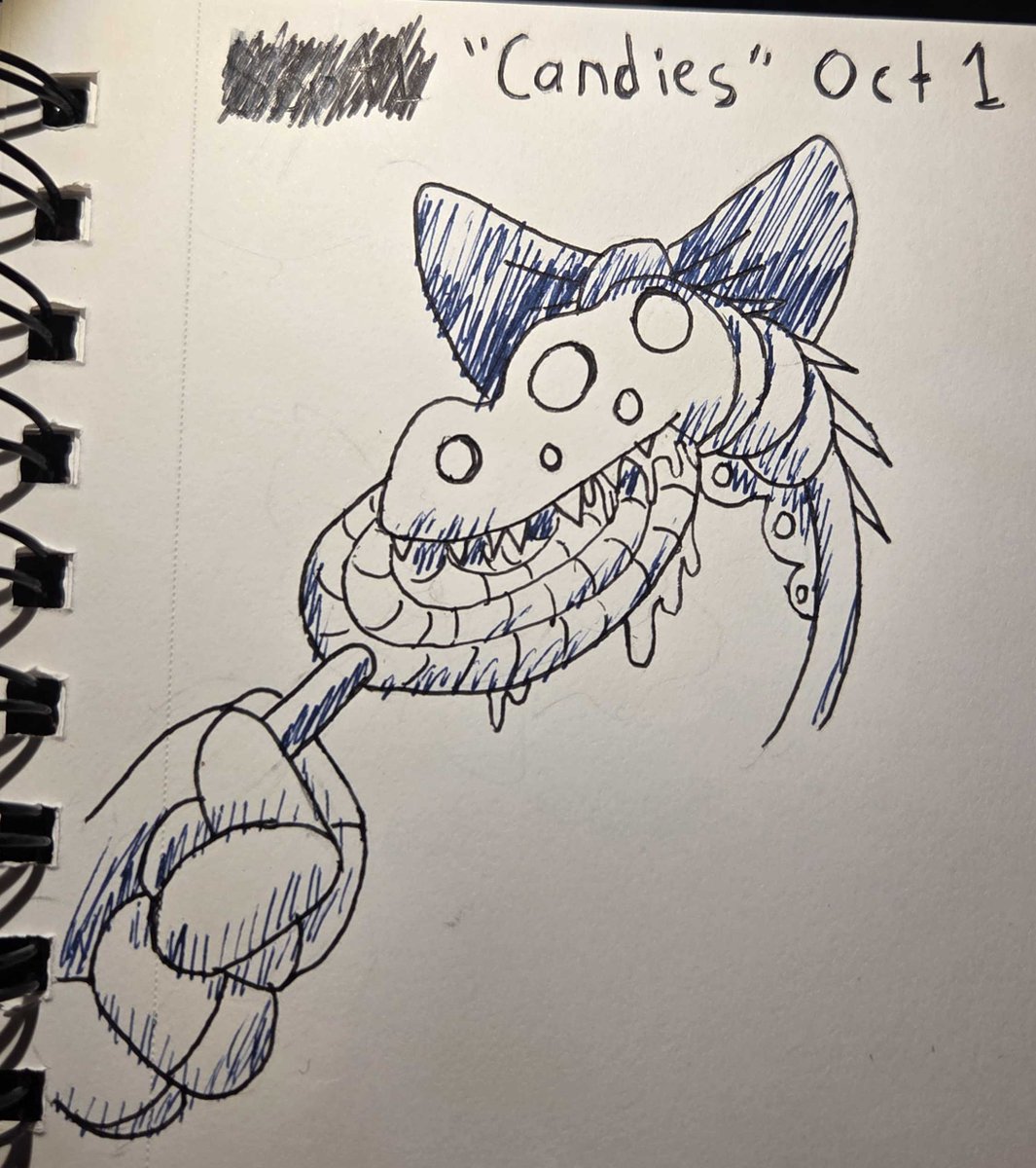 AGreenSquidKid's tweet photo. Day 1 CANDIES #dronetober2026 #murderdrones https://t.co/qWdsDv9LeE