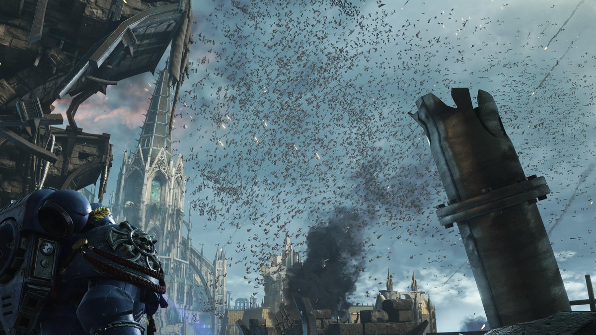 potatolover6942's tweet photo. Some pictures I took of the game @SpaceMarine https://t.co/hhhEm7W2XM