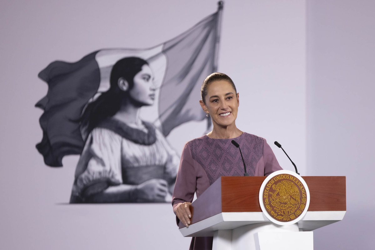 Secihti_Mx's tweet photo. 📣📰 COMUNICADO | Aumento del 111% en fondo para proyectos de ciencia y tecnología, así como la colaboración de investigadores, impulsan el desarrollo nacional: Presidenta @Claudiashein. ➡️1/2
🔗 https://t.co/P61hfdUaCS https://t.co/miIqo3jqgC
