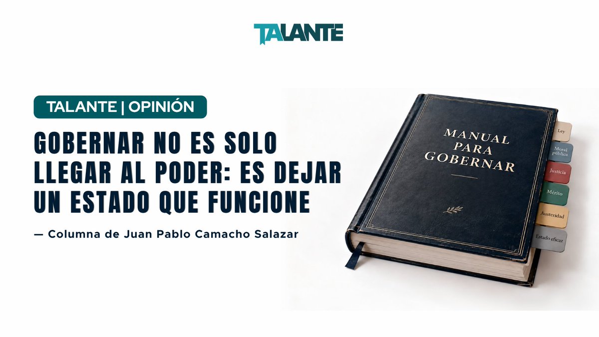 CP_SigloXXI's tweet photo. 🏛️ Gobernar no es solo llegar al poder: es dejar un Estado que funcione.

Esta columna retoma el Acuerdo sobre lo Fundamental para analizar los primeros retos del nuevo gobierno.

🔗 Link del artículo: https://t.co/hz8lYiiwId https://t.co/2QP1HofHgI