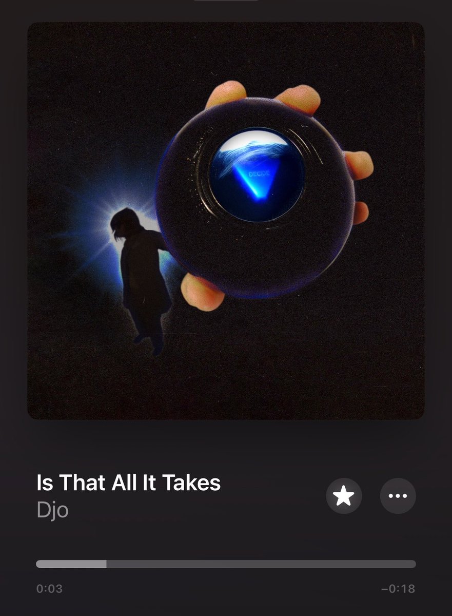 djocrave's tweet photo. ‘Is that all it takes’ is the only song in Djo’s discography where the title isn’t mentioned anywhere in the lyrics. https://t.co/B37wOi7okv