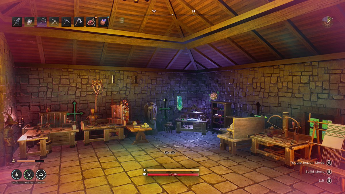 ExstasisTv's tweet photo. My castle style build in Dragonwilds😅 my first attempt at a castle with this building set but I think it’s come together quite nicely! 

Will be streaming tomorrow doing a fresh play though on PC😛

#runescape #rsdragonwilds #runescapedragonwilds #dragonwilds #twitch https://t.co/qm4vhhRPg1