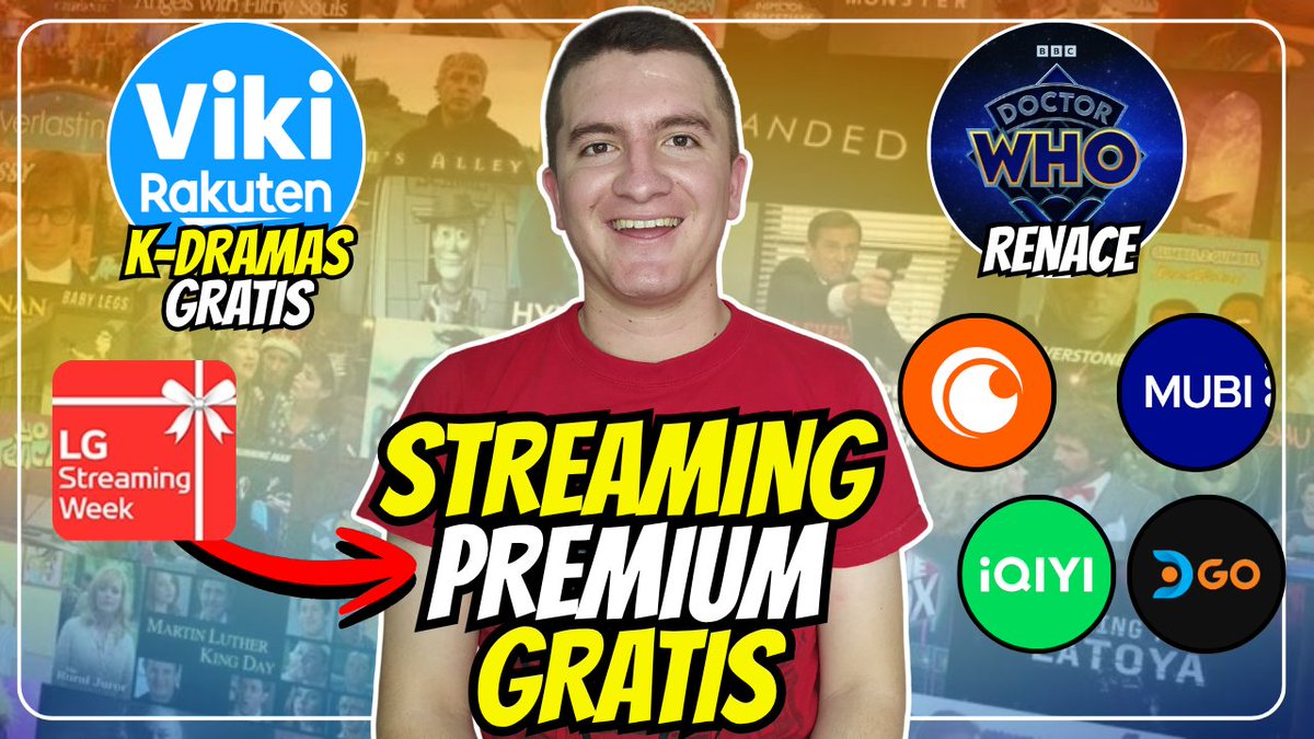 adriangeek20's tweet photo. #Streaming PREMIUM GRATUITO ����, K-Dramas GRATIS en #Viki, Doctor Who RENACE y más
Video en YouTube: https://t.co/dUtAIAdZuv https://t.co/aswzXAEuli