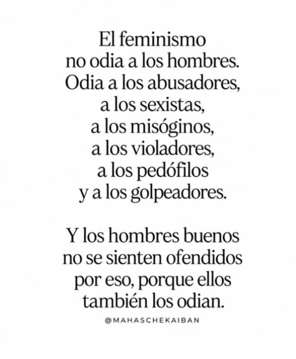 ArianeRoca1's tweet photo. #Feminismo #Hombres #Cartelitos  #Sexistas #Misoginos #Violadores #Pedofilos #Golpeadores  #HombresBuenos  #RCA
🤍✌️ https://t.co/aO8S9D0quI