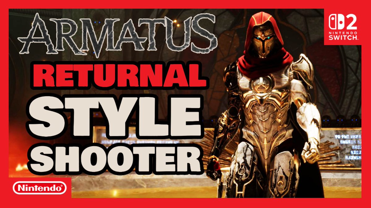 DRK301's tweet photo. Keep your eyes out for #armatus from @CounterplayGms and @fictionsinc upcoming roguetlite shooter that's got a lot of potential. Very interested to see how the Switch 2 version is shaping up.

Watch: https://t.co/AFSz5T1jeq https://t.co/YOmHbkgzus
