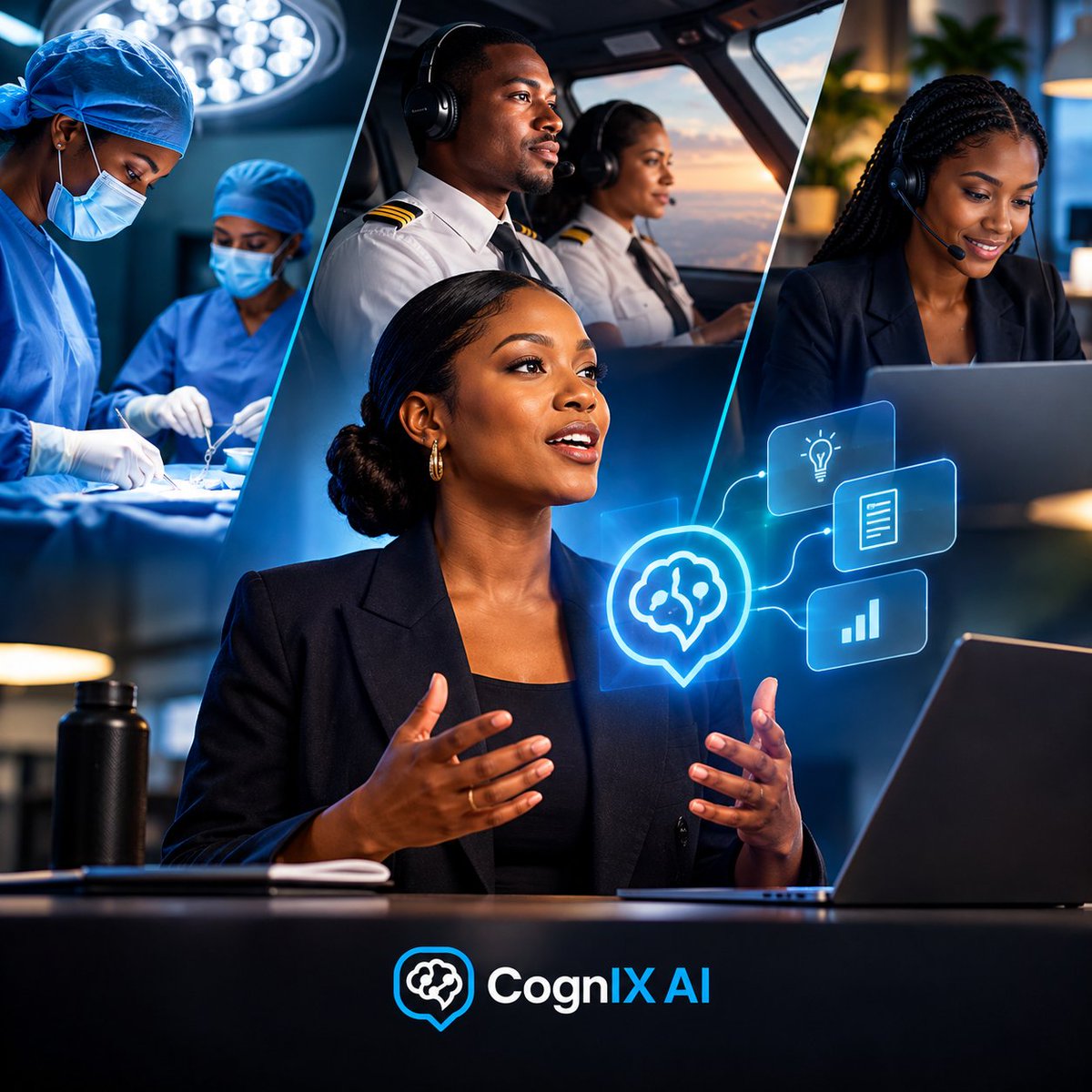 CognIXAI_X's tweet photo. Everyone needs a good backup

A surgeon has a scrub nurse.
A pilot has a first officer.

CognIX AI is your backup while you speak, providing real time insights when you need them.

Having backup is better.

#CognIXAI #RealTimeIntelligence https://t.co/FUTFXVDqC3