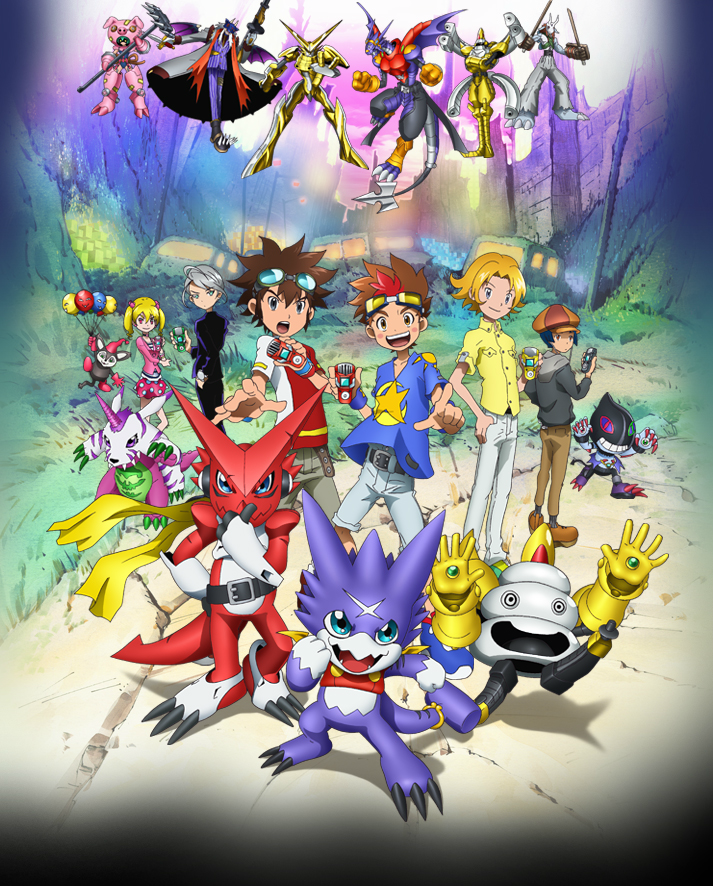 Wikimon_net's tweet photo. October 2 (JST) marks the 15th anniversary of Digimon Xros Wars: The Young Hunters Who Leapt Through Time.

#Digimon #デジモン https://t.co/23NVEztVVo
