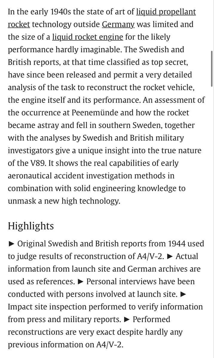 BCGLimaCharlie's tweet photo. @mrjeffknox https://t.co/BEw4tua6FN
Curious if it was ultimately related to the V-2 crashes/reverse engineering/testing of reconstructions. https://t.co/kmb4GJs5mI
