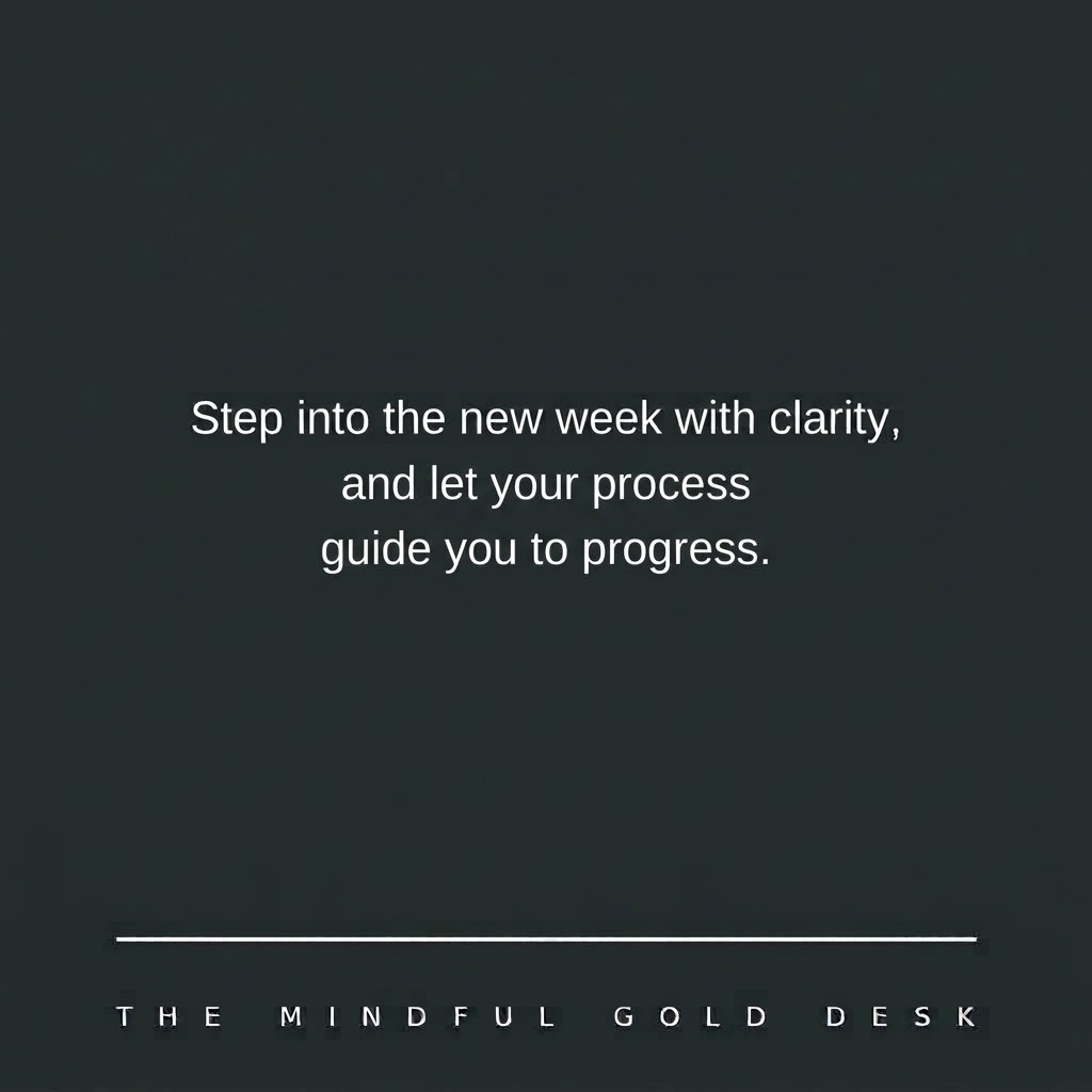 rolandgloor's tweet photo. Setting the intention for a clear mind and a trusted process this Sunday night. The path to progress isn't built on force, but on flow. Step into the new week with clarity.
What’s your primary focus for the days ahead? Let's make it a productive one.
#NewWeekIntentions #MindfulLeadership #TheMindfulGoldDesk #ProcessOverOutcome #SundayReflections