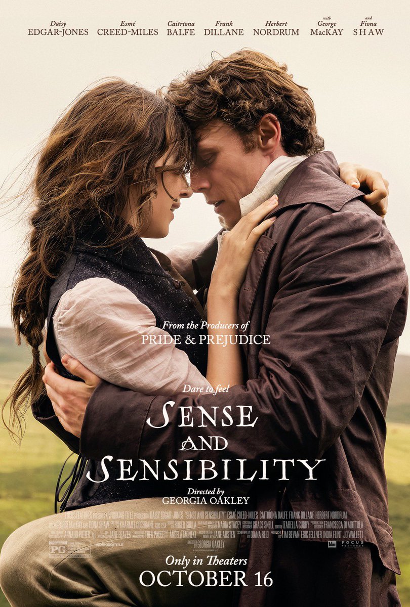 PopCrave's tweet photo. New poster for ‘Sense and Sensibility.’

Out October 16. https://t.co/tzAgwrbrKg